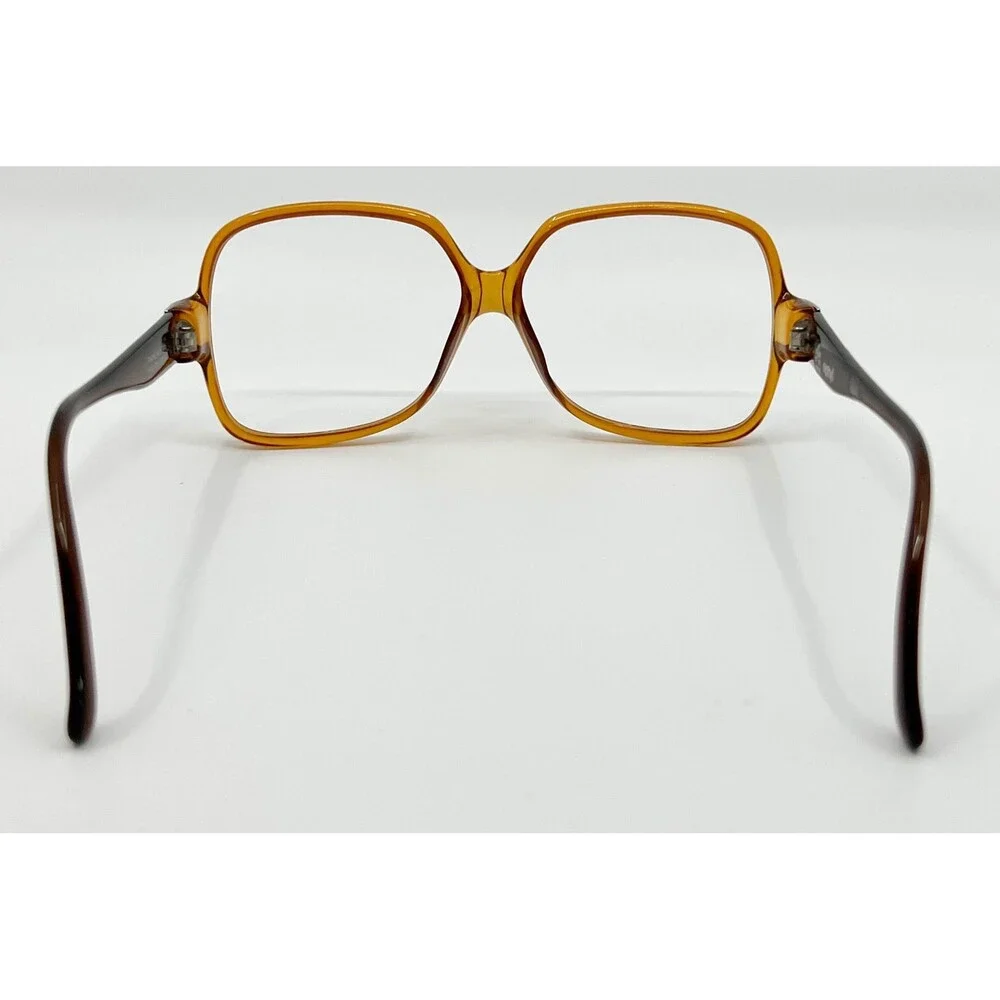 Optyl Eyeglass Frames Women Amber Vintage 1053-10 53-10 53mm